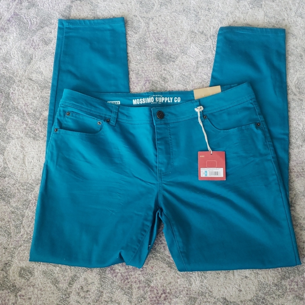 Blue Skinny Stretchy Skinny Jeans